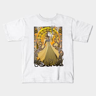 Yellow King Type II Kids T-Shirt